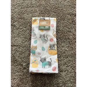 Casaba Easter Kitty’s Kitchen Towel Set Pack Of 3 NEW
